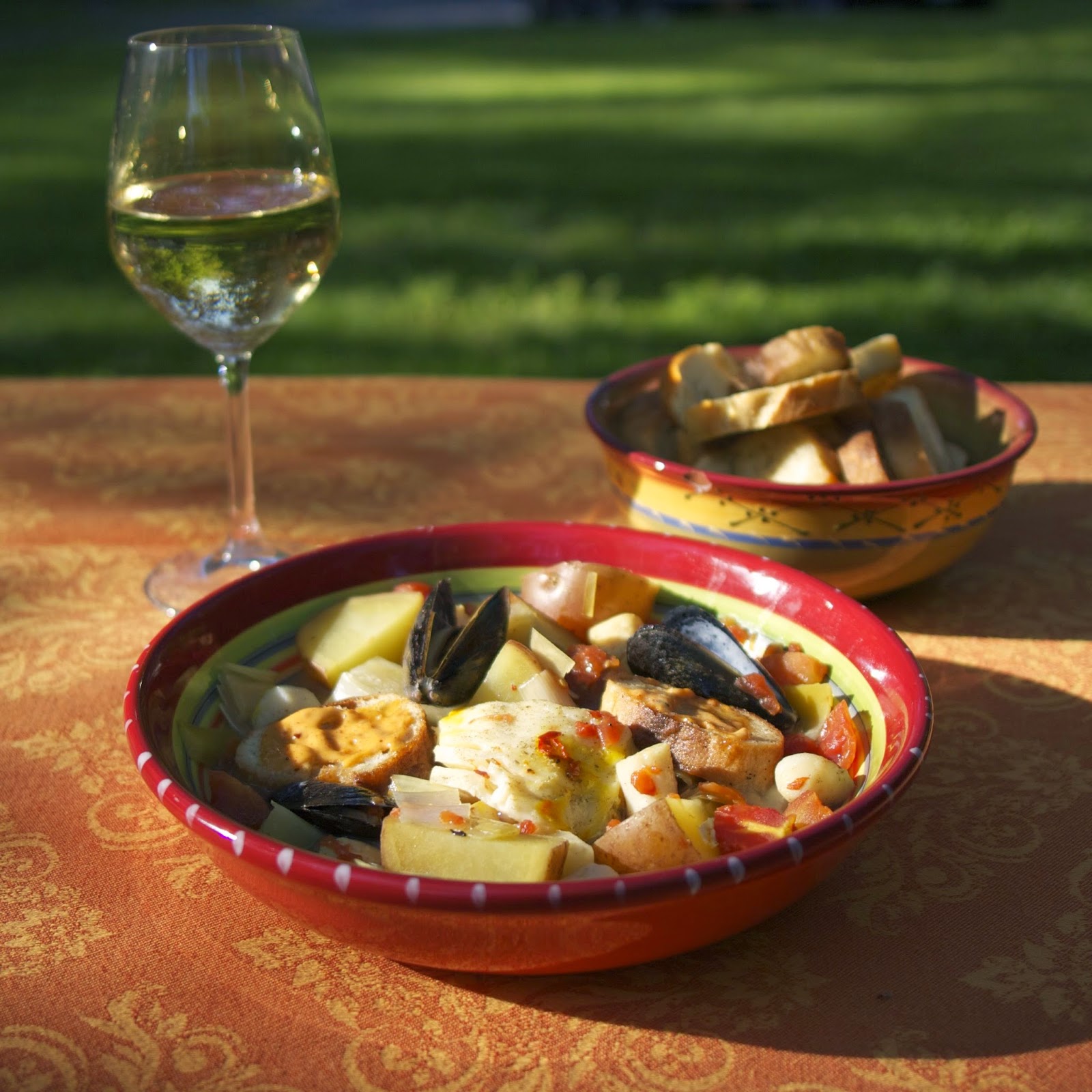 Slow Cooker Bouillabaisse Fisherman's Stew Food of the World Simple