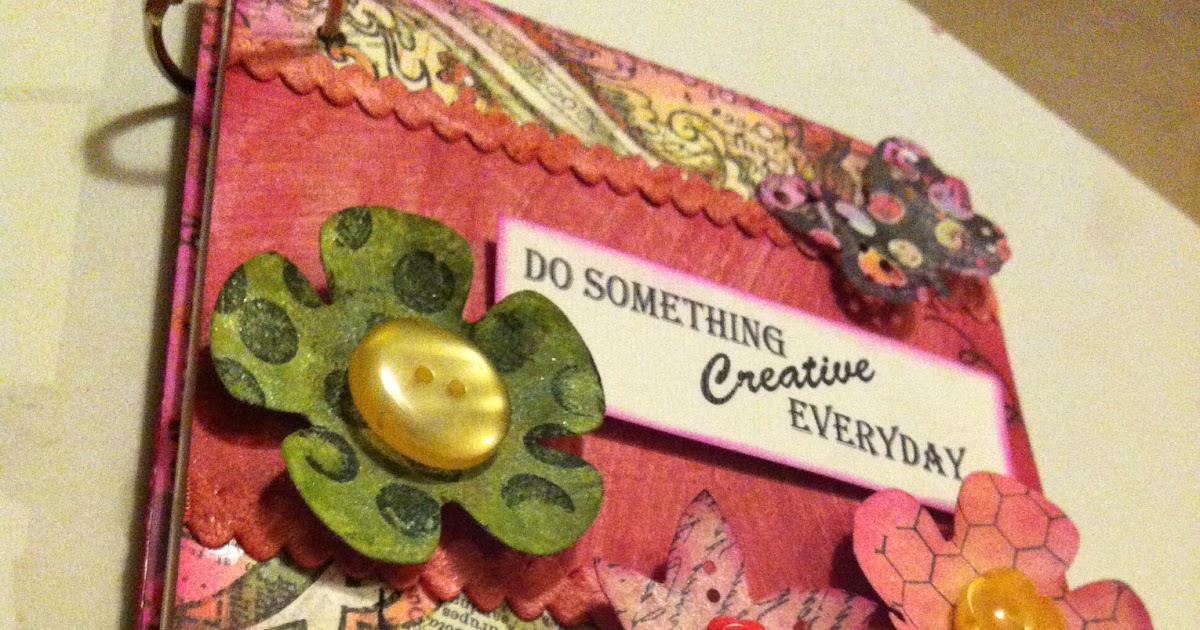 Lori's Happy Place Do Something Creative Everyday Art Journal