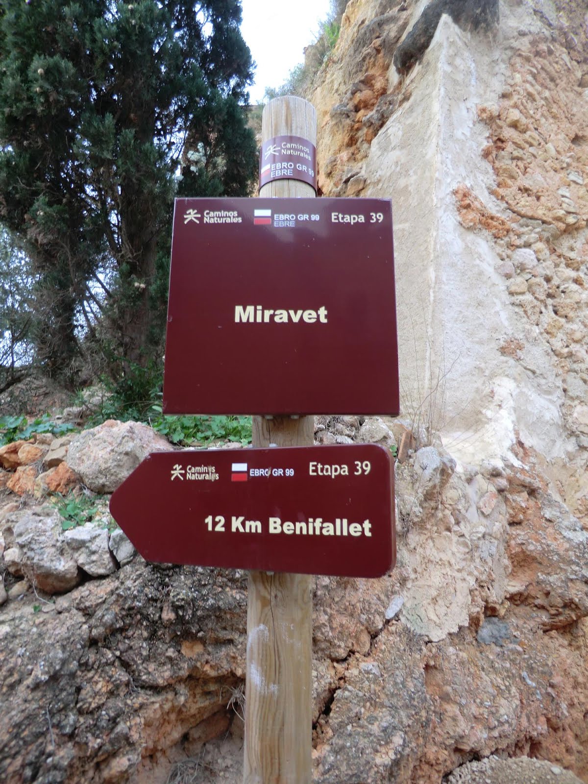 Resultat d'imatges de gr 99 Miravet