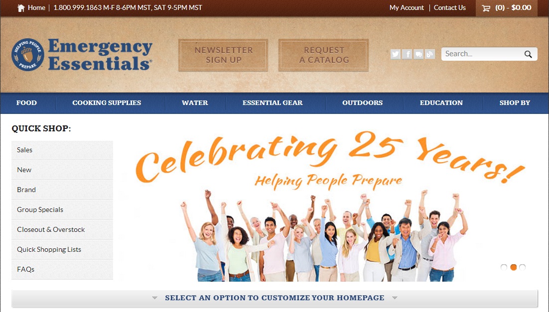 New Emergency Essentials Website and Blog! | Emergency Essentials Blog