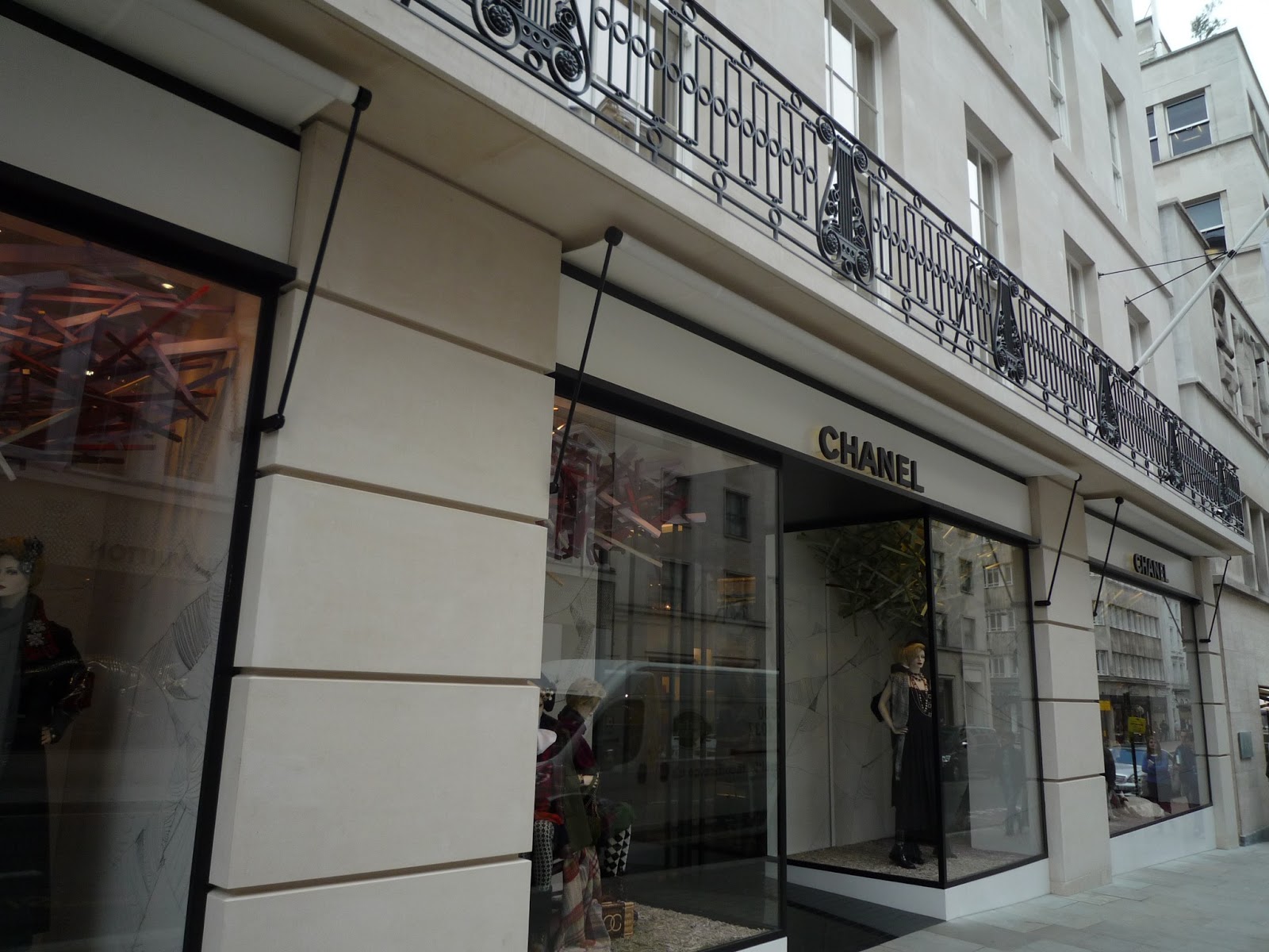 Chanel Flagship Store Windows on Bond Street London Photos