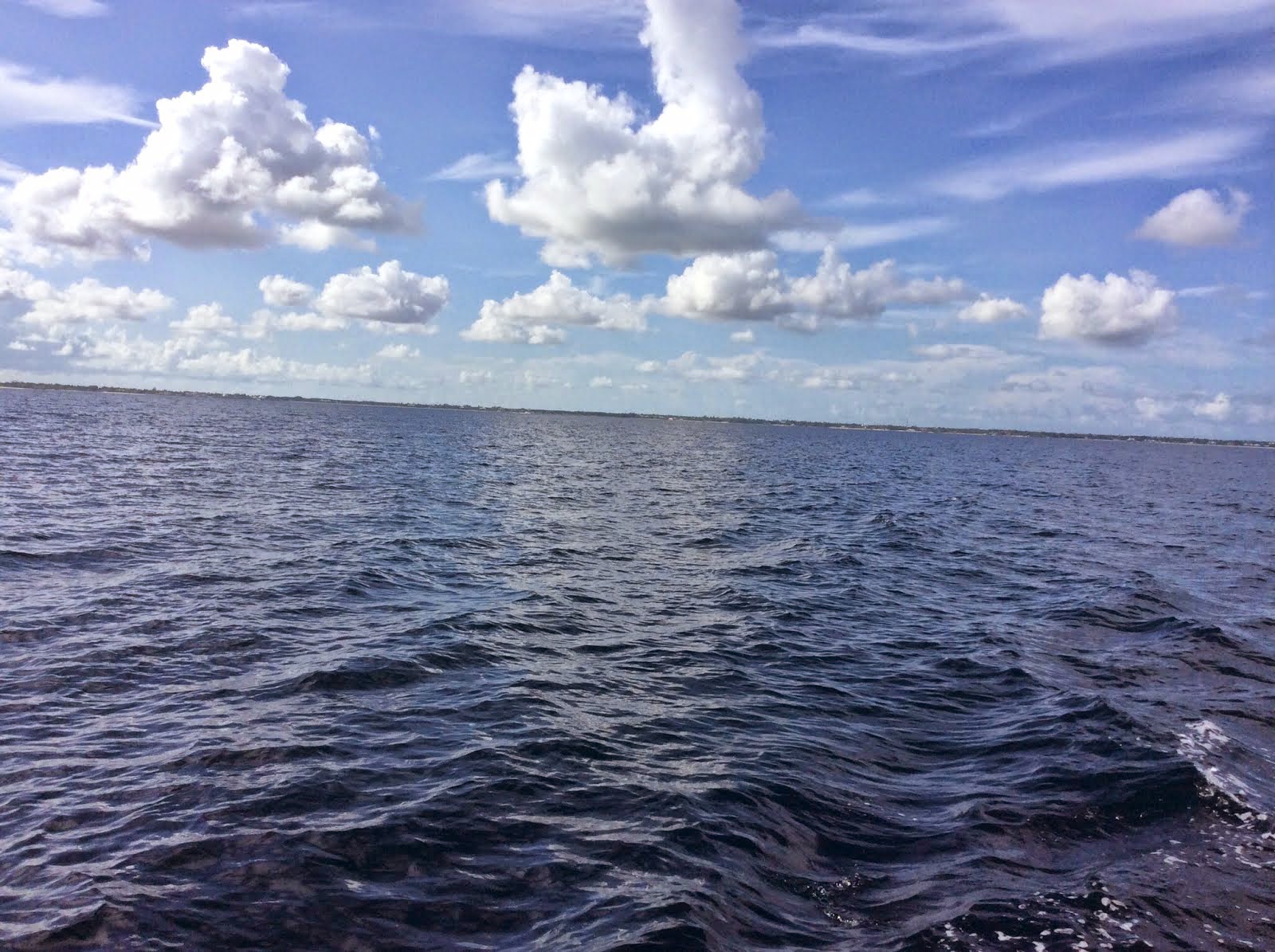 Crossing the Gulfstream.  Sunday 6-22-2014