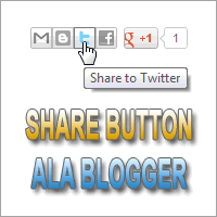 Membuat Share Button Blogger Ala Kompi Ajaib Share Button Blogger Ala Kompi Ajaib