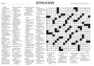 The New York Times Crossword in Gothic: 10.16.11 — Getting in Shape