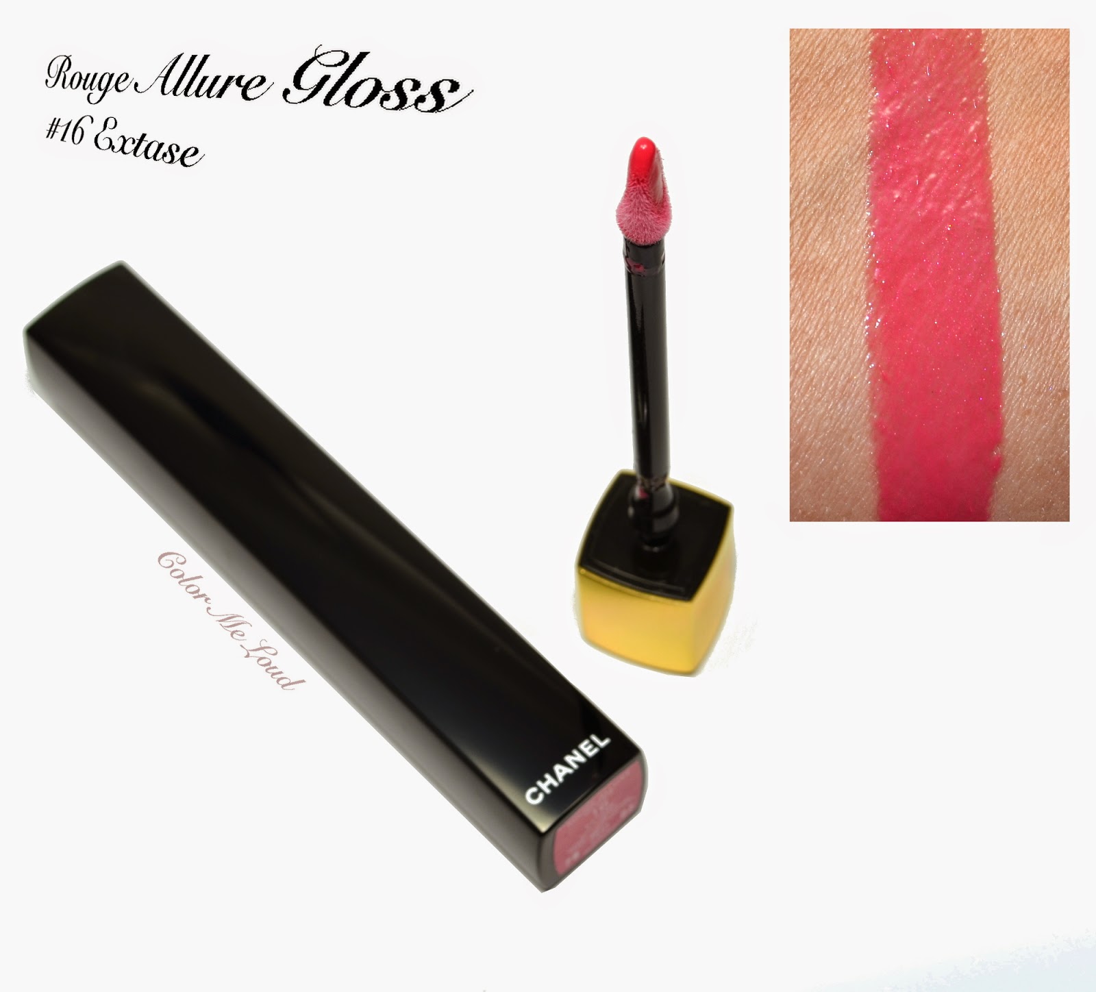 Chanel Rouge Allure Gloss One Click Collection Swatches, All