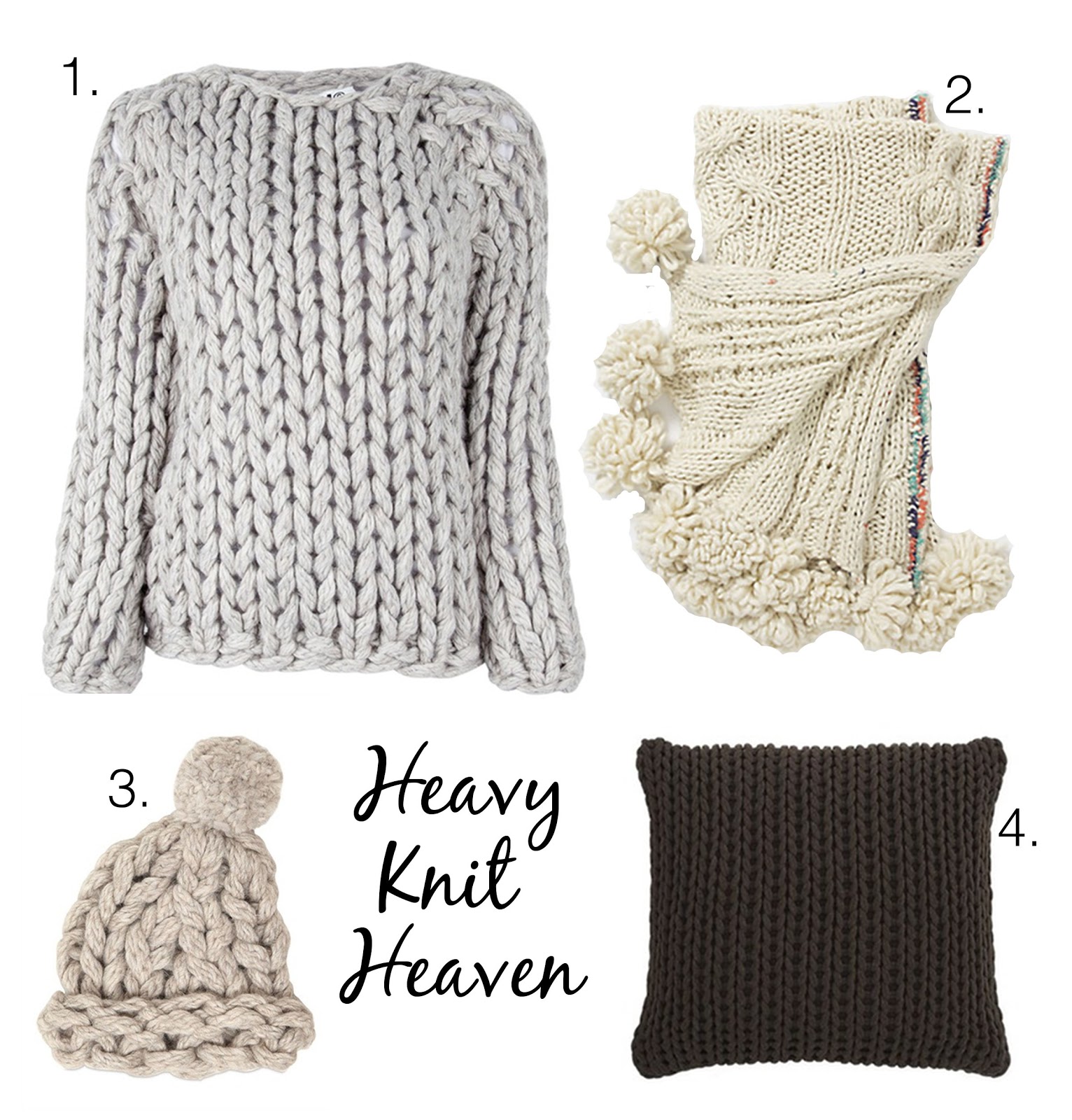 Design Muse: Heavy Knit Heaven