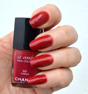 Chanel 581 Cinema & Fifty Shades of Red