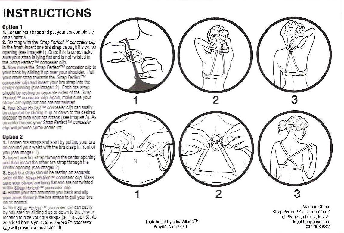 Supermodels Secrets Beauty Blog Strap Perfect Concealer bra clip