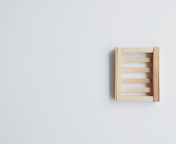 diy popsicle stick soap dish / exodus treasures