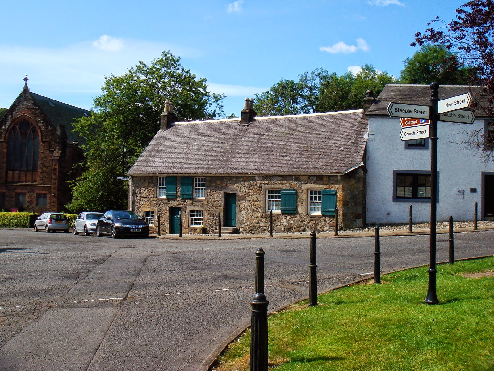Cycling Meditations Paisley Canal to Langbank via Kilbarchan, Quarrier