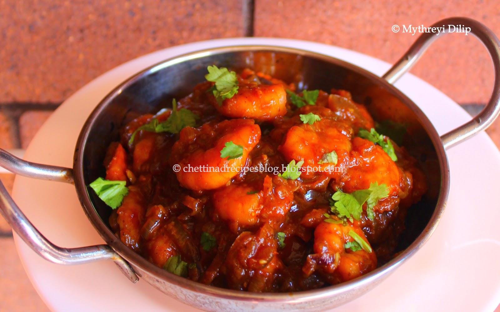 Chettinad Recipes Chettinad Prawn Fry / Eral Varuval