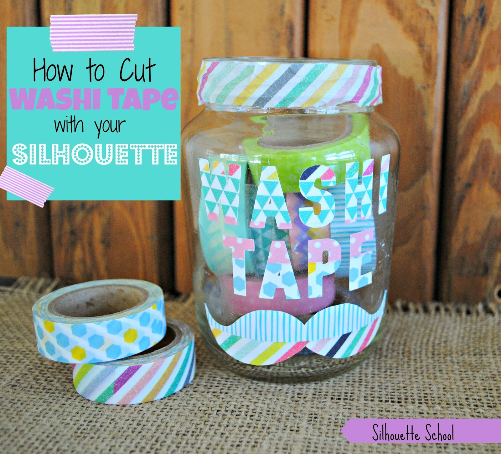 Cutting Washi Tape with Silhouette Silhouette School