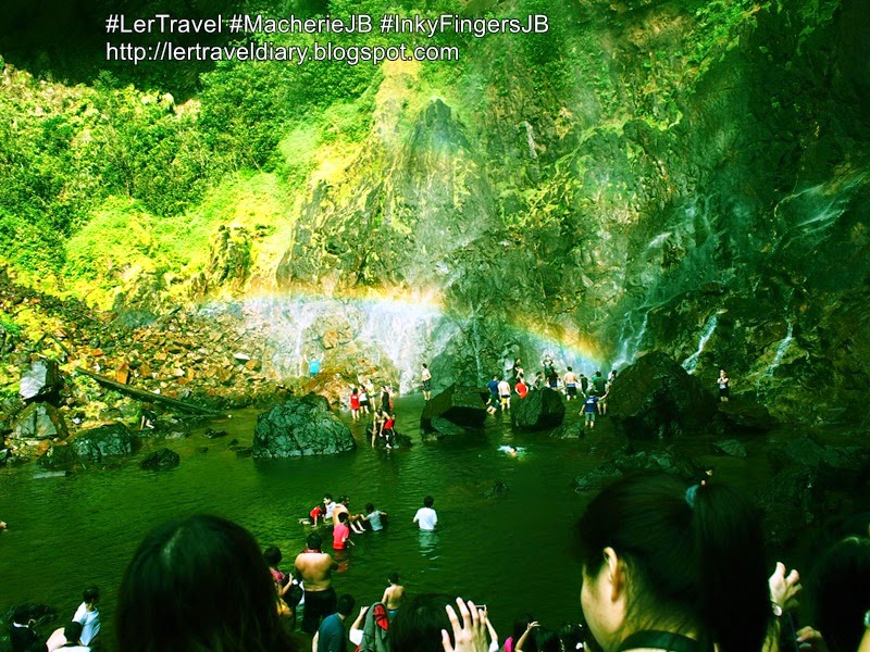 Sungai Lembing rainbow waterfall