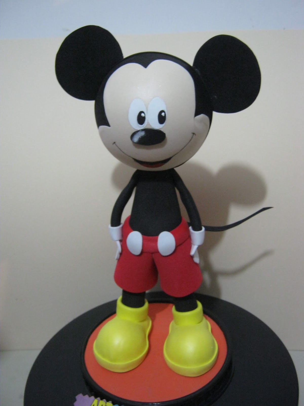 Muñecos de foami de Mickey Mouse - Imagui