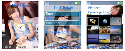泰國豆花妹NEWWY SonyEricsson手機主題for Elm/Hazel/Yari/W20﹝240x320﹞