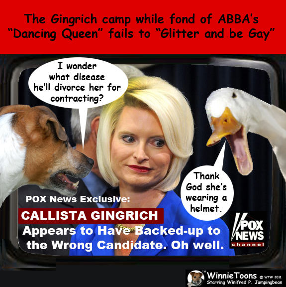 newt gingrich wives. 2011 2010 Newt Gingrich did a