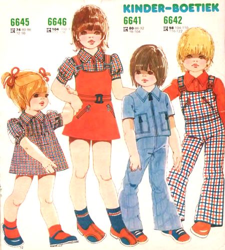 Mod and Mint: Vintage Childrens Fashion Illustrations 1974 Mod and Mint: Vintage Childrens Fashion Illustrations 1974