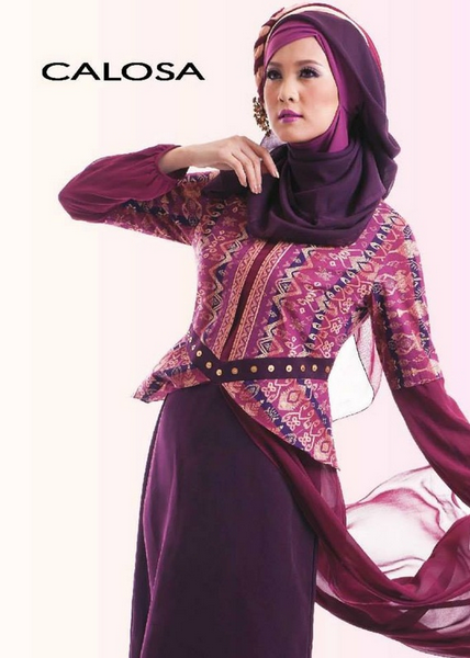 Foto Baju Muslim Brokat Foto Baju Muslim Brokat