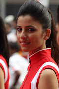 Las chicas de la F1: Belleza india, talento español. chicas india 