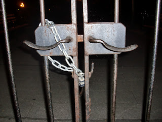 Armoury Common park gate