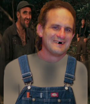 Neal Rauhauser Keeps Good Company on  the 40th Anniversary of "Deliverance" (Photoshop, Video, Satire)
