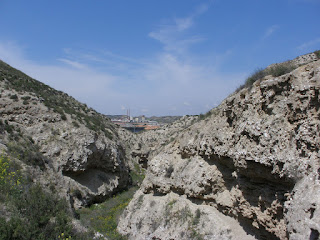 Barranco de las canales Cuarte de Huerva.