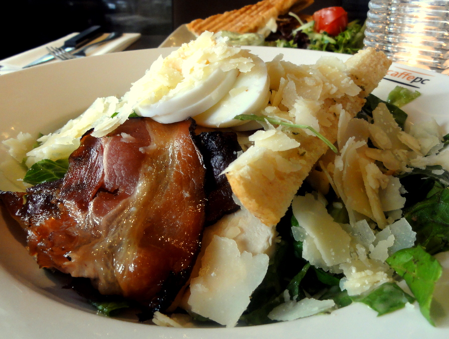 TRAVEL AND LIFESTYLE DIARIES In Amsterdam Ceasar Salad at Caffe PC