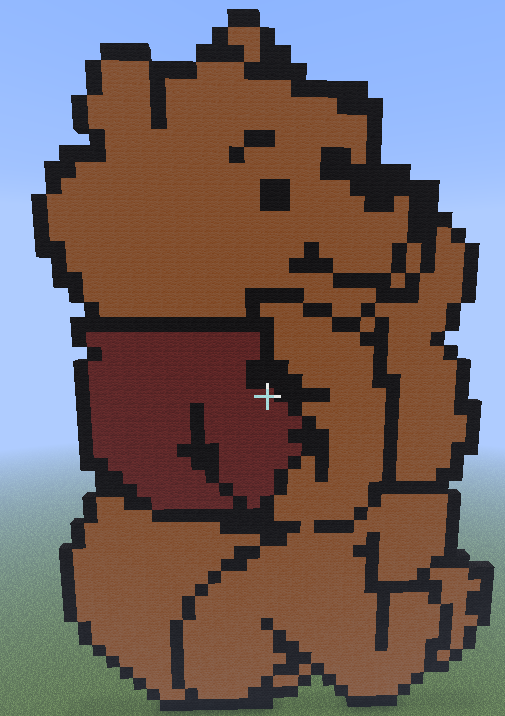 Minecraft Creations Winnie The Pooh