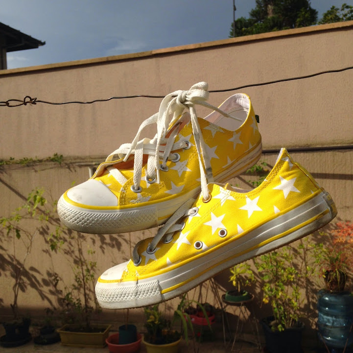 all star amarelo tumblr