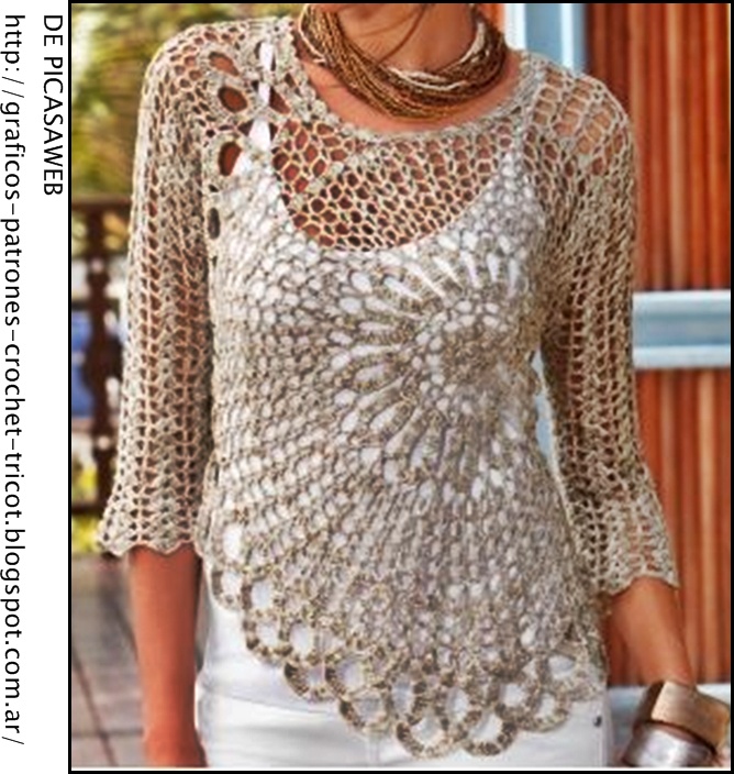 CROCHET - GANCHILLO - PATRONES - GRAFICOS