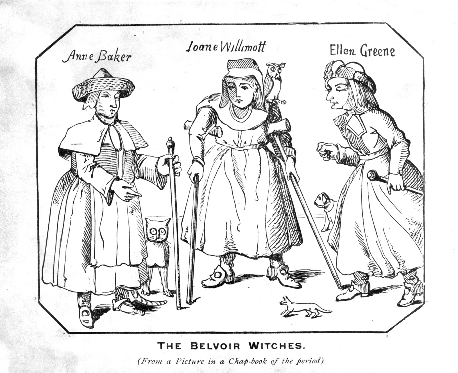 Leicestershire History News and Features The Witches of Belvoir Castle