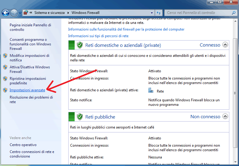 Windows 7 Aprire Impostazioni Locali