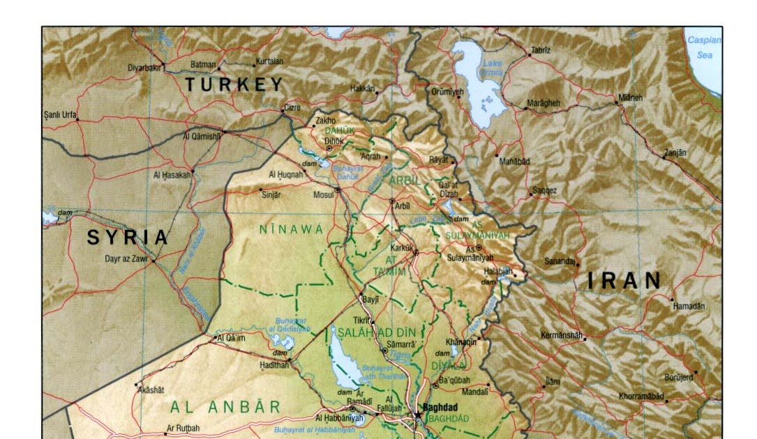 iraq geografa