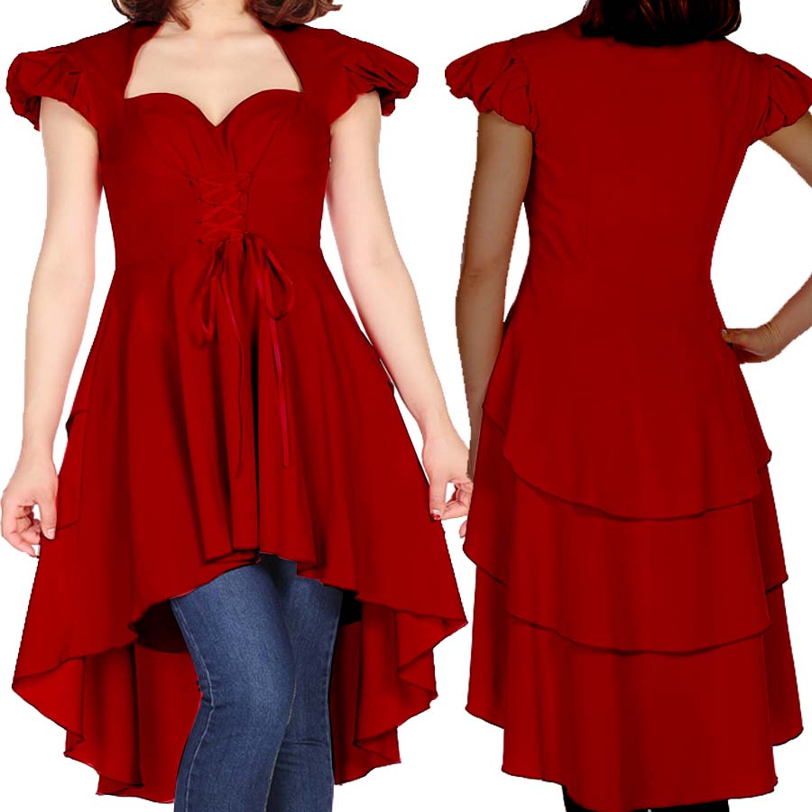 BlueBerry Hill Fashions Plus Size Gothic Tops, skirts, Coats and