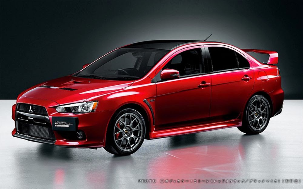 Mega Carros Ultimo modelo do Mitsubishi Lancer Evolution é lançado no
