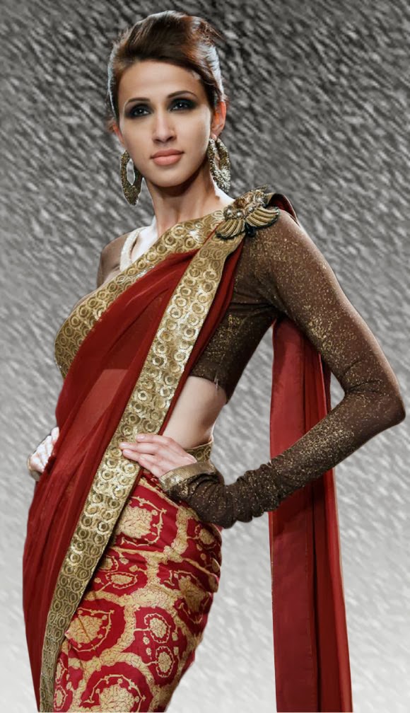 Perfect Full Sleeves Saree blouse Universal Fashion