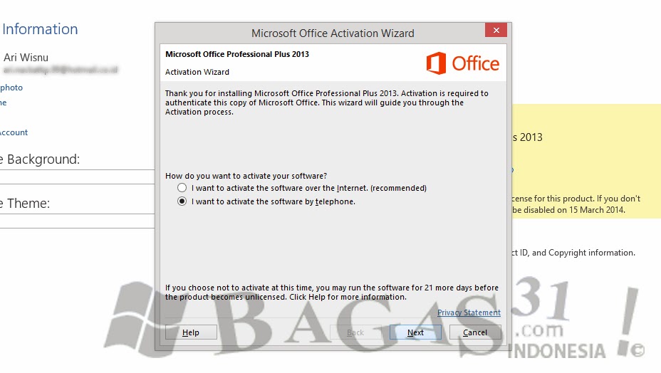 Cara Aktivasi Microsoft Office dengan Mudah - Bagas31 the-fatal-encounter.infoess activator office 2013 bagas31