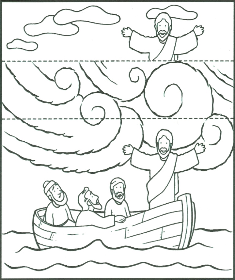 pequeninos de jesus jesus acalma a tempestade