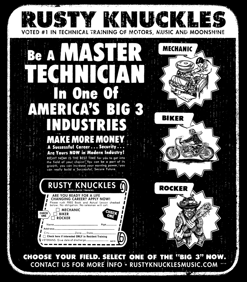 Rusty Knuckles Music Start At The Top Rusty Knuckles Motors and Music for True Grit