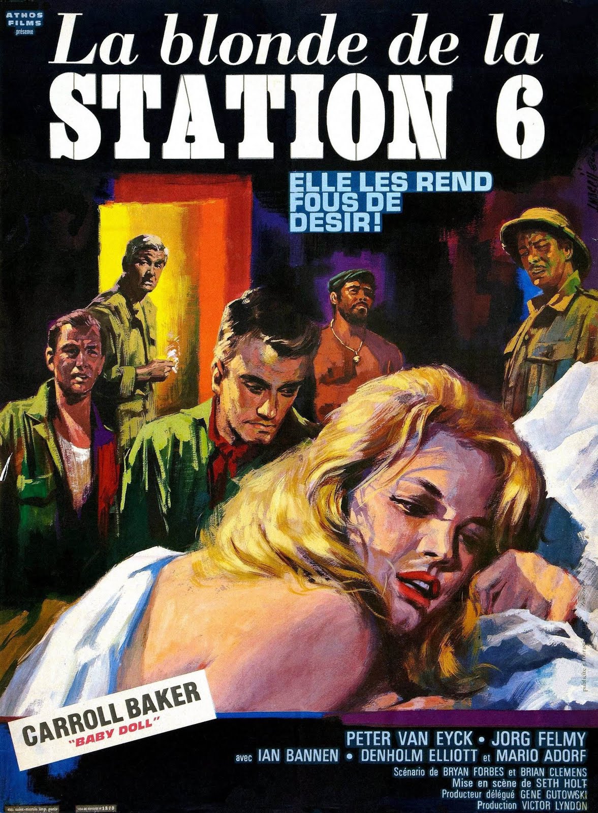 La blonde de la station 6 (1962) Seth Holt - Station six - Sahara