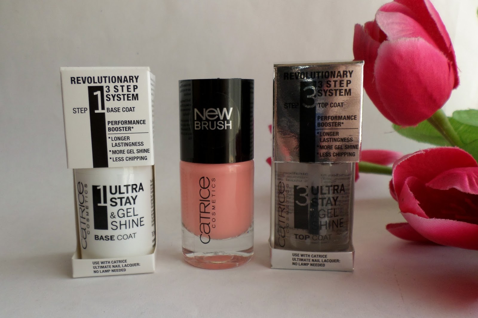 Catrice Ultra Stay Gel & Shine Top Coat and Base Coat