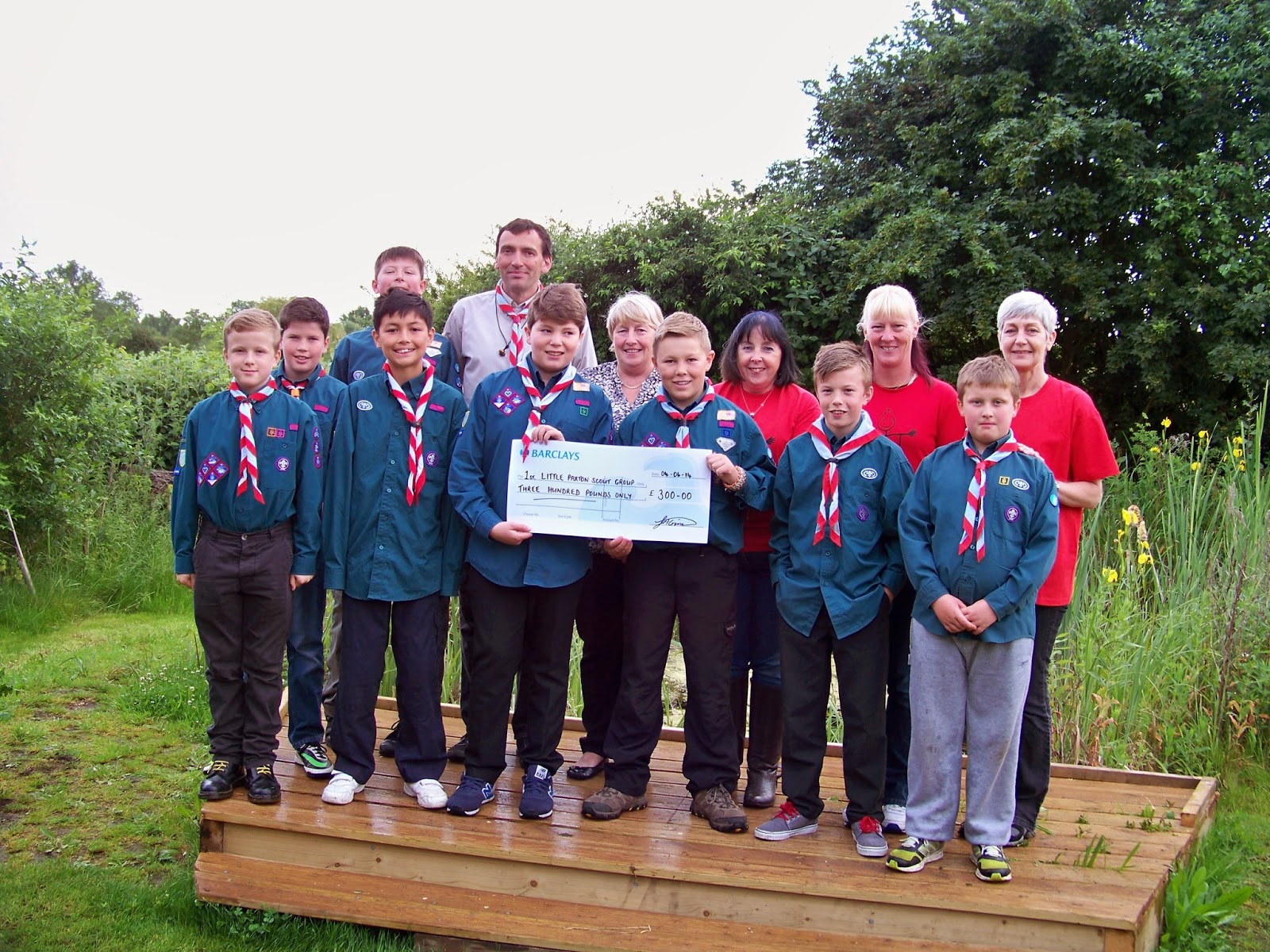 Little Paxton Scarecrows June 2014