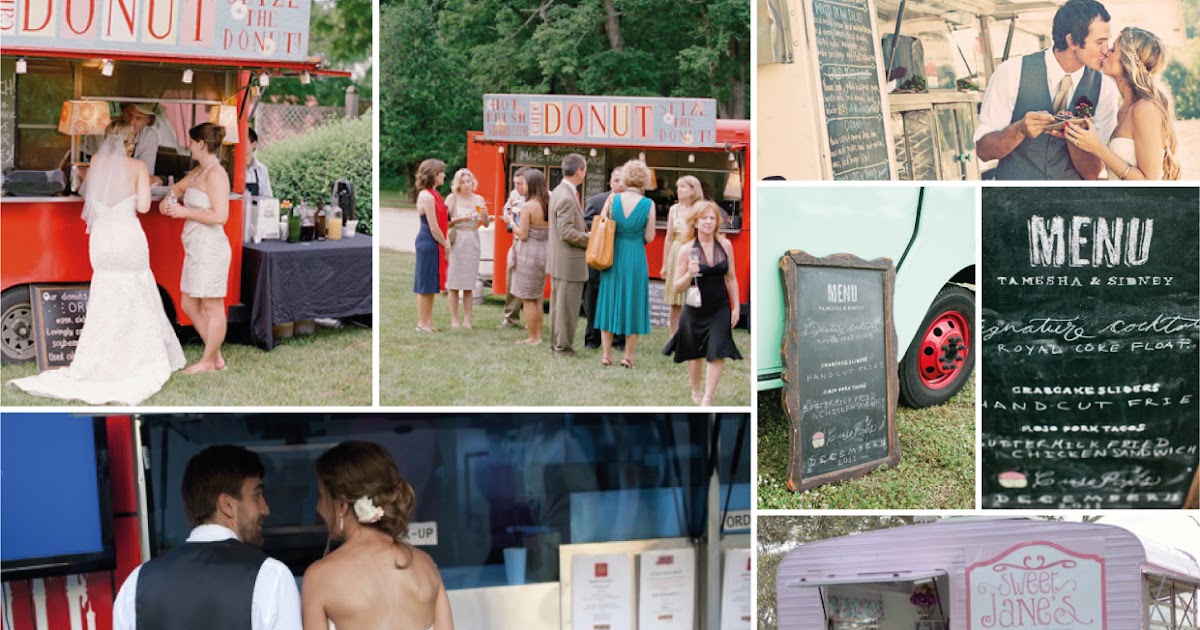 Pink Teapot Design and Letterpress A Food Truck Wedding