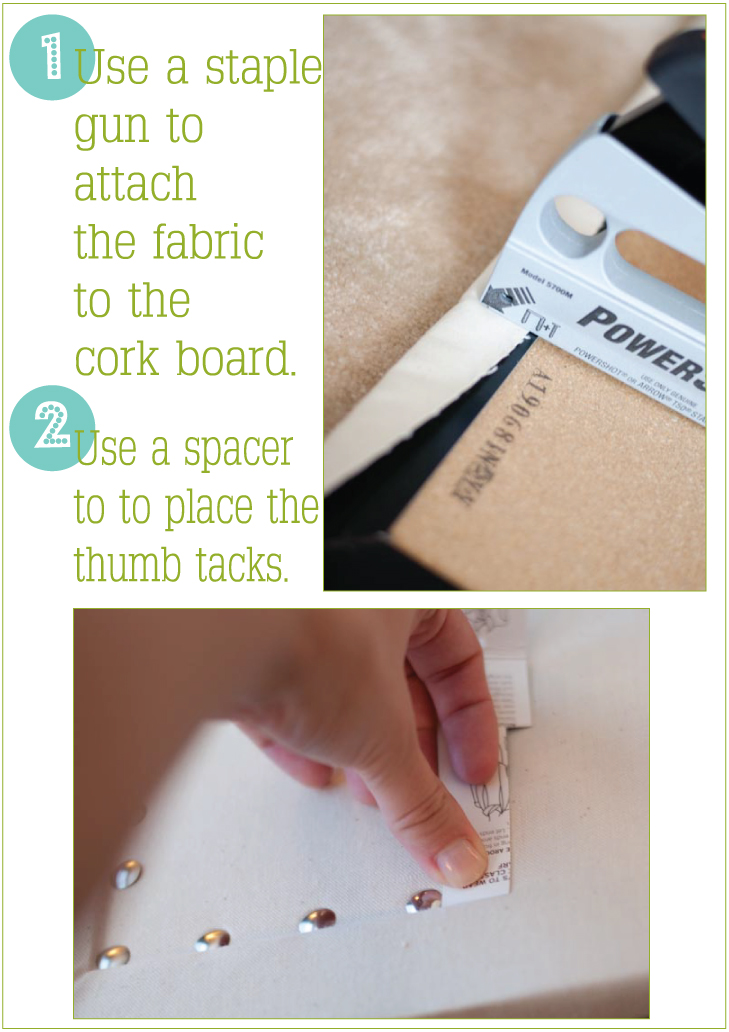 DIY Fabric Covered Pin Boards The Thrifty Abode