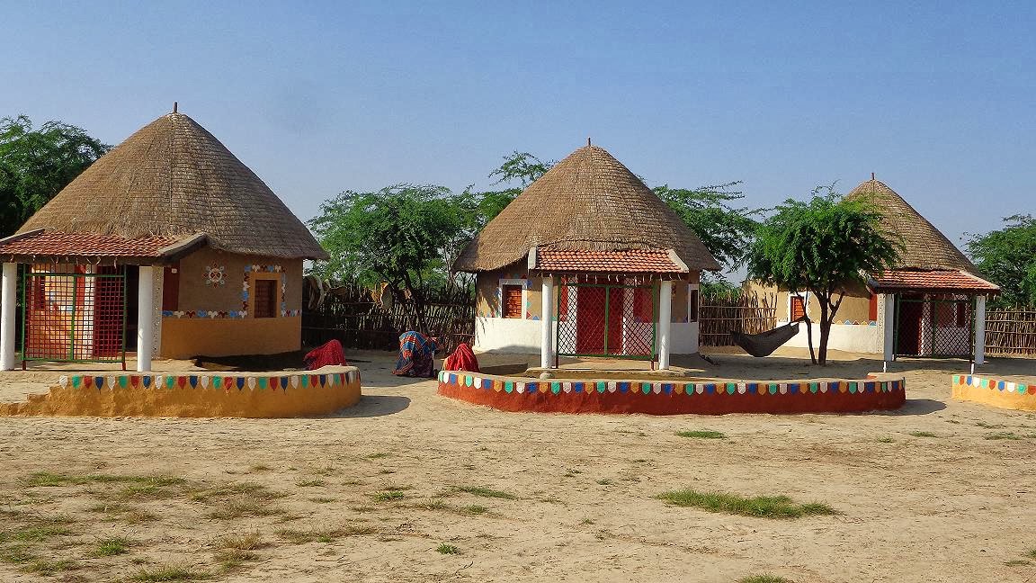 Photos of Bhunga in Rann of Kutch Gujarat Tourist Guide