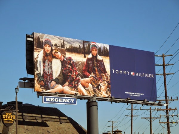 Tommy Hilfiger F/W 2014 fashion billboard Tommy Hilfiger FW 2014 fashion billboard