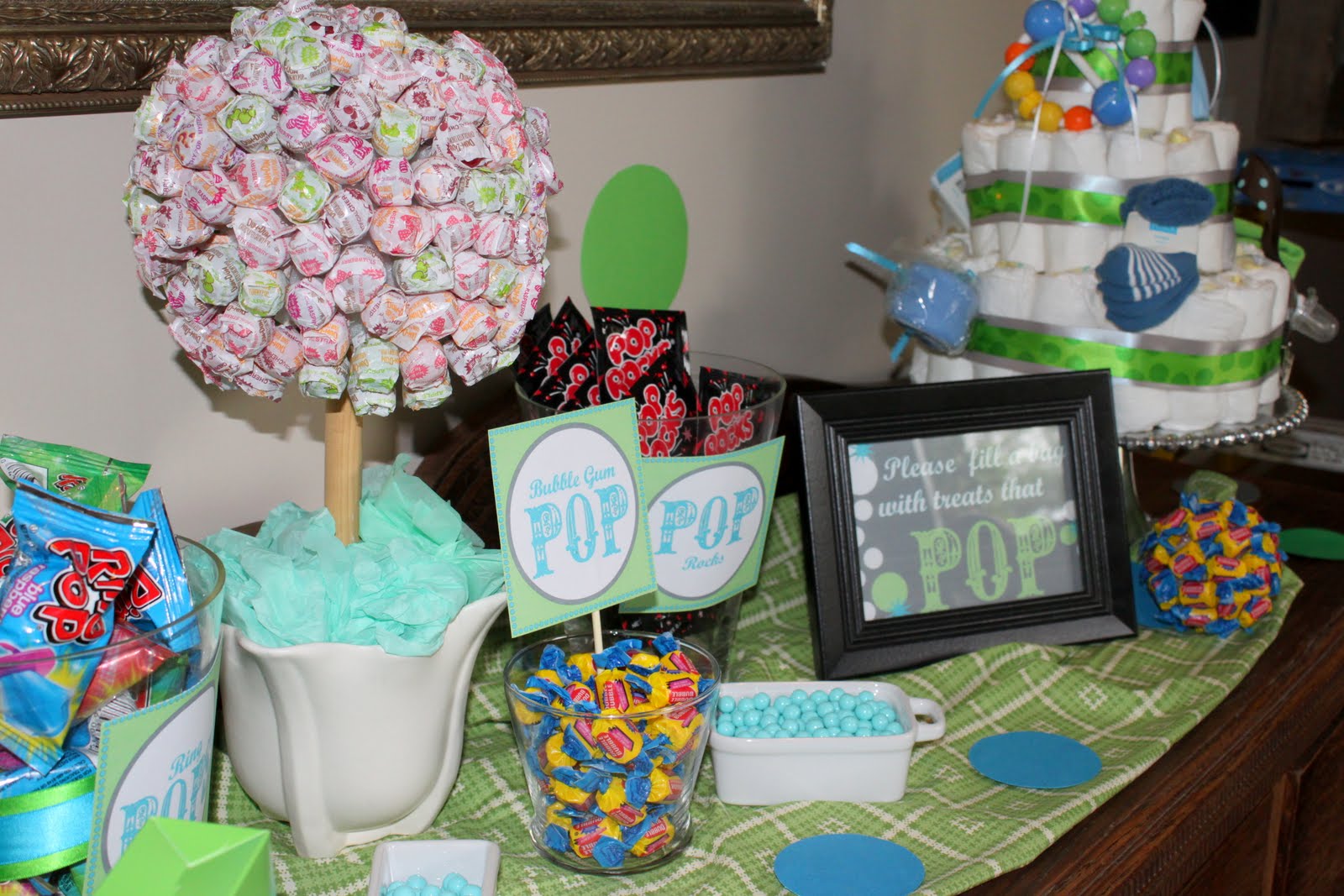 simple.lovely.life: "She's About to Pop" Baby Shower | Baby shower, Pop baby showers, Baby ...