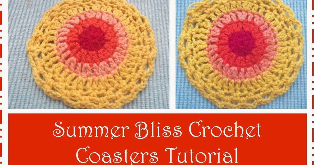 ... the Odds: Summer Bliss Crochet Coasters Tutorial for Beginners