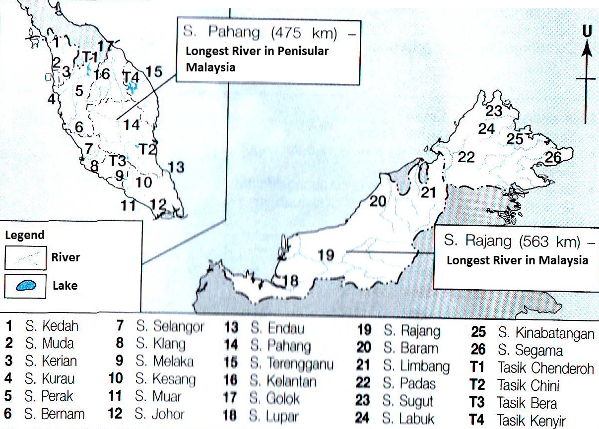 My Water, Malaysian Water Rivers and Lakes in Malaysia