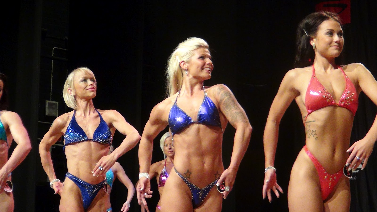 Alströmertrofén 2012 Body Fitness Tjejen med bäst utstrålning på Alströmertrofén 2012 i mitten